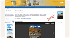 Desktop Screenshot of fb.eage.org