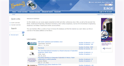Desktop Screenshot of earthdoc.eage.org
